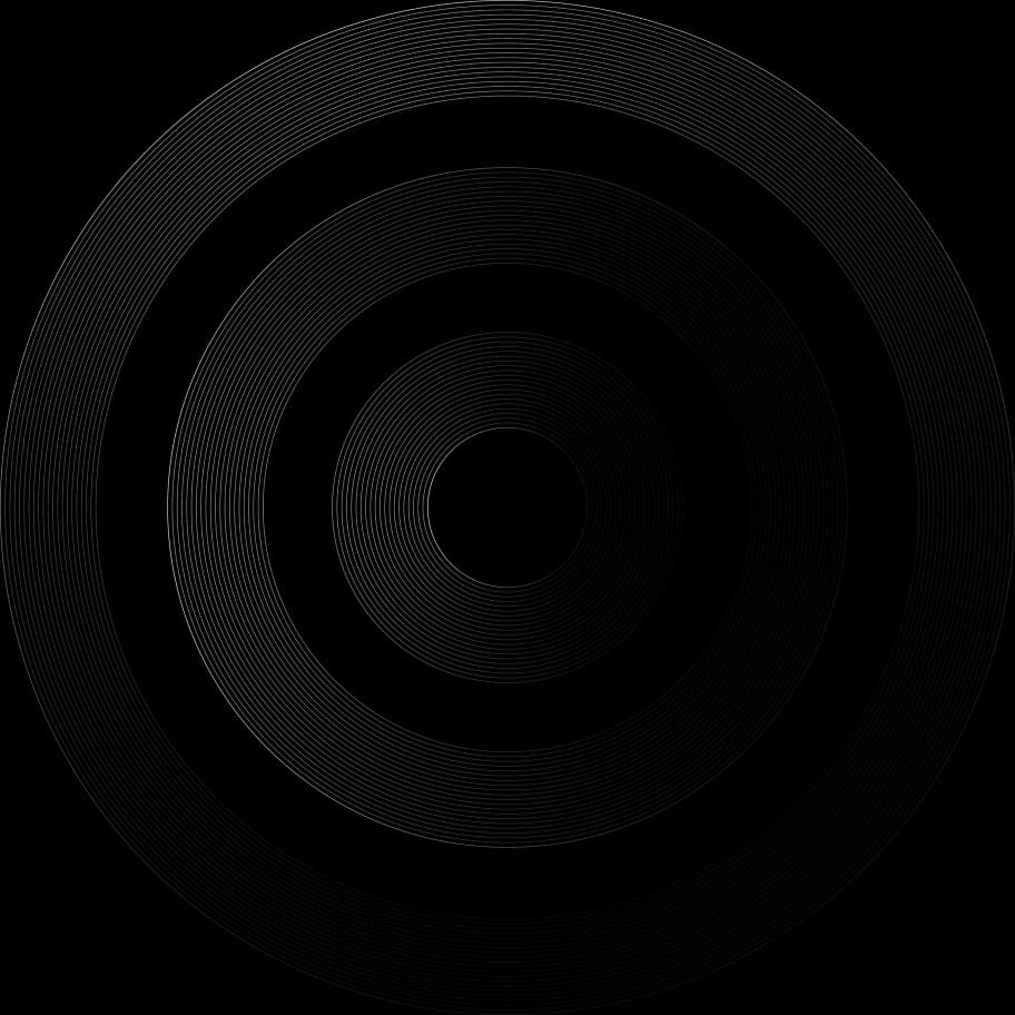 Concentric Blueprint Rings