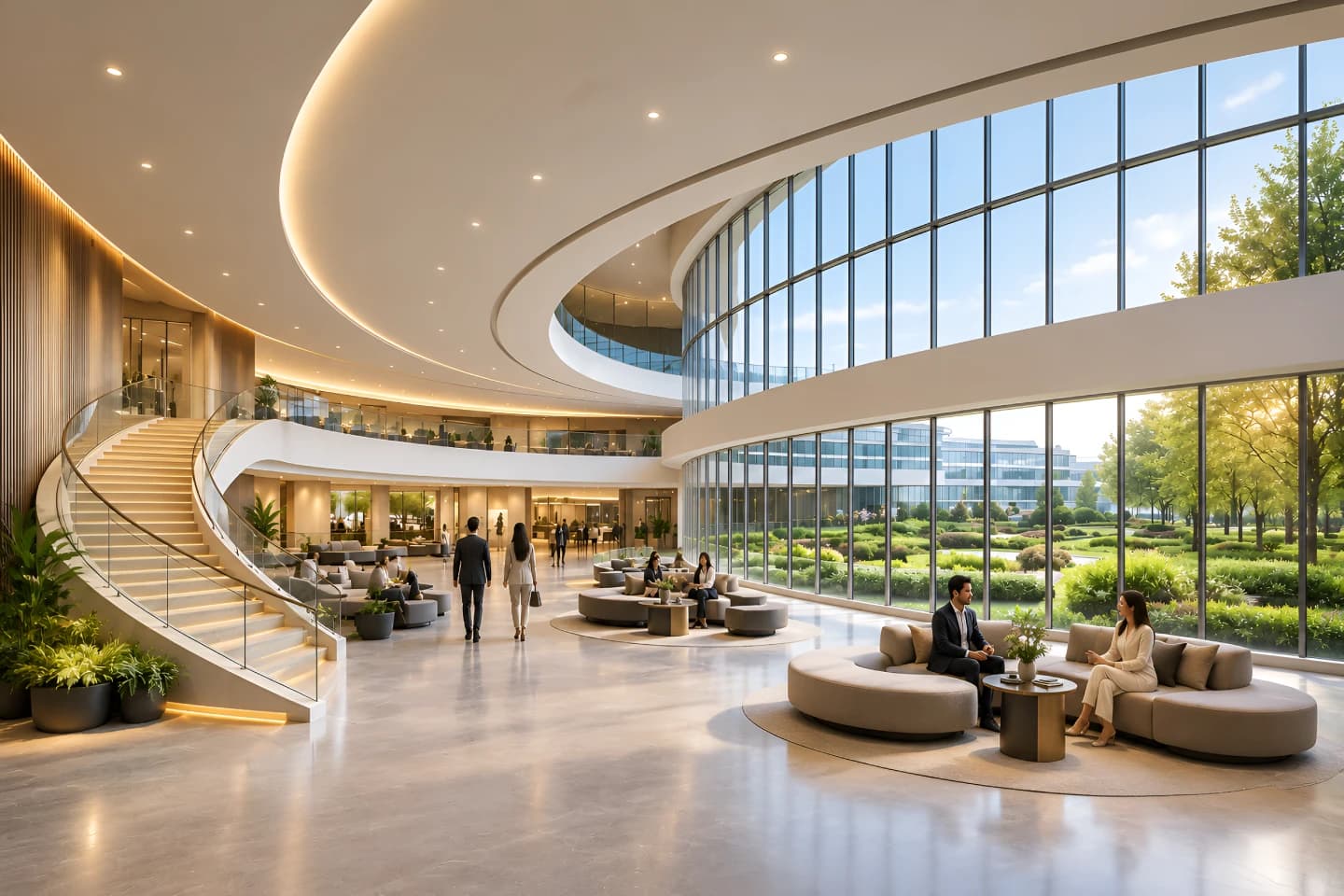 Double-Height Entrance Lobby